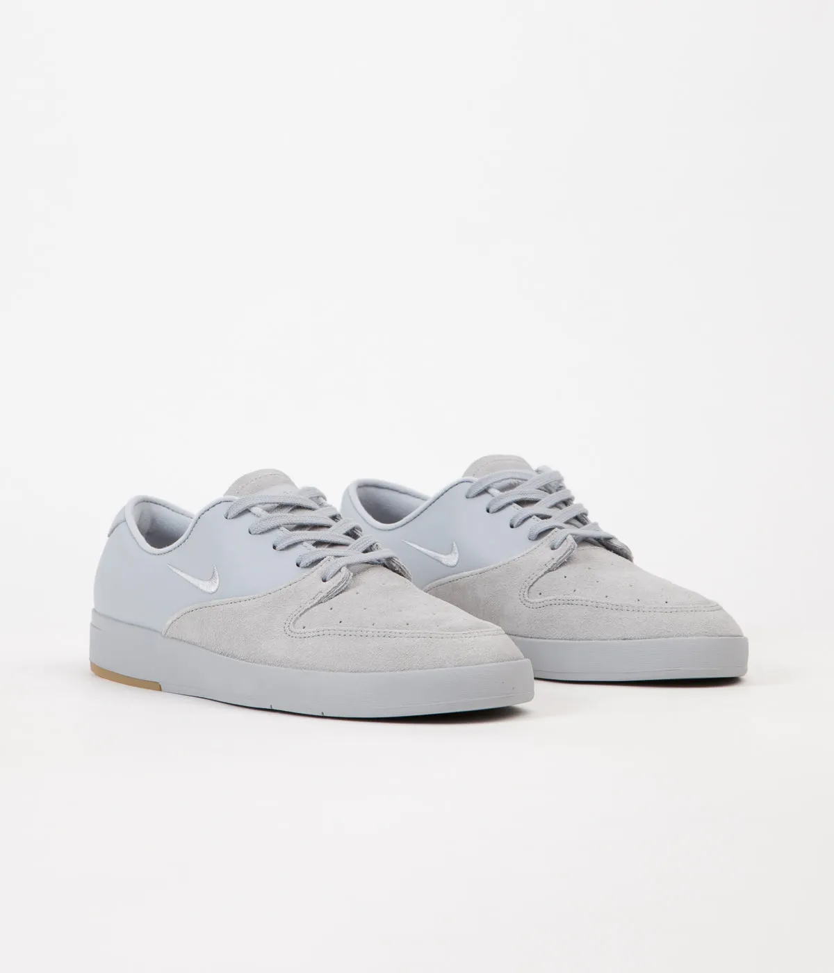 Nike SB P-Rod X Shoes - Wolf Grey / Wolf Grey - Cool Grey
