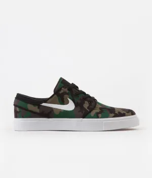 Nike SB Stefan Janoski Shoes - Multi Colour / White - White - Gum Yellow