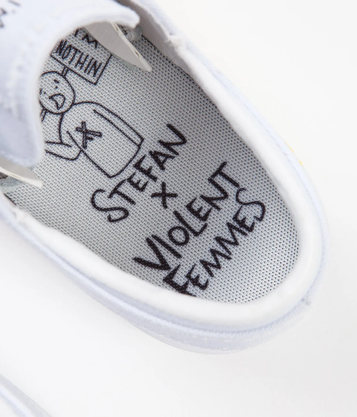 Nike SB x Violent Femmes Janoski Remastered Shoes - White / Clear - White - Tour Yellow