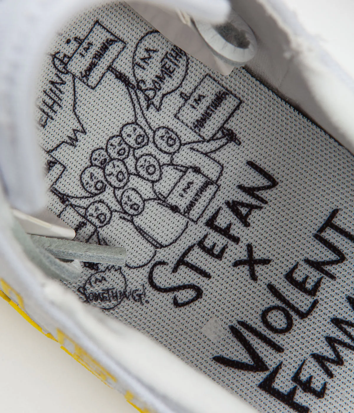 Nike SB x Violent Femmes Janoski Remastered Shoes - White / Clear - White - Tour Yellow