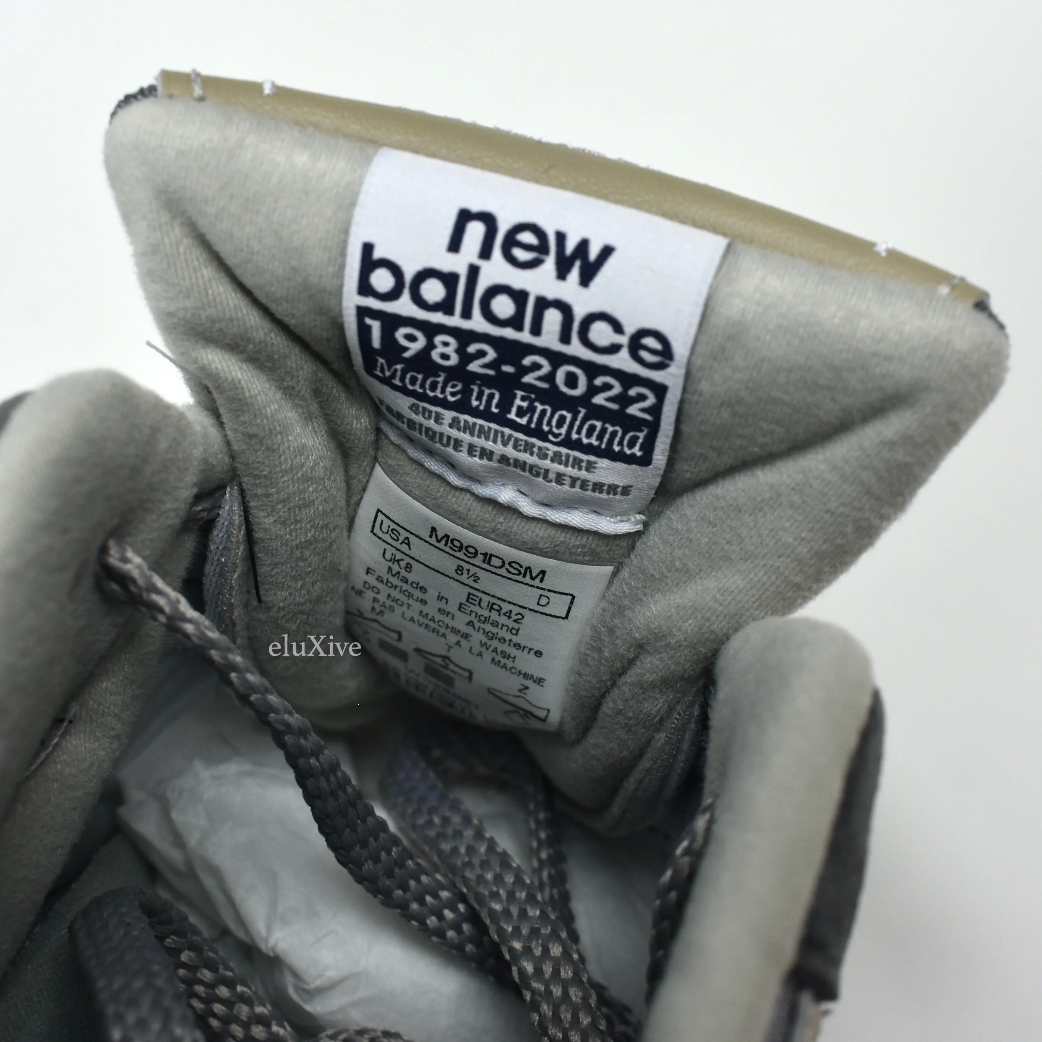 Nike x DSM - 991 Made In UK 40th Anniversary Sneakers (Gray)