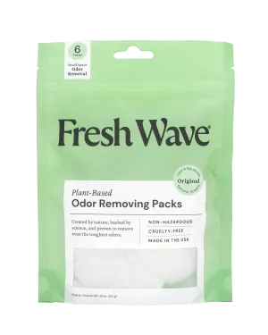 Odor Removing Packs for Small Spaces
