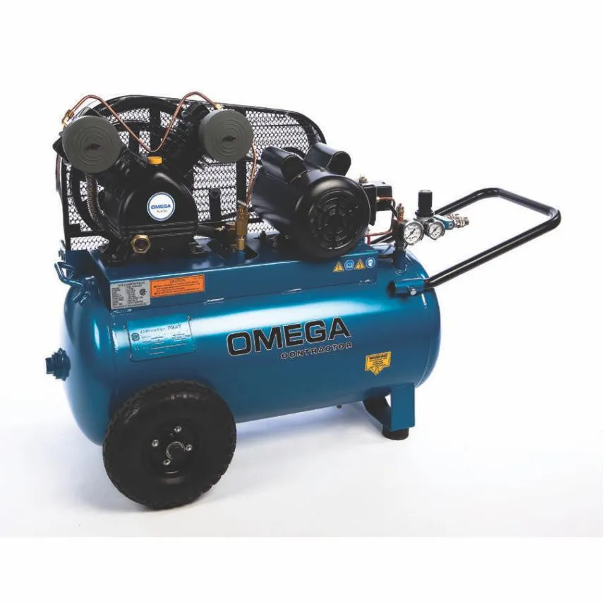 Omega Contractor Series - Electric Belt Driven Oil Lube