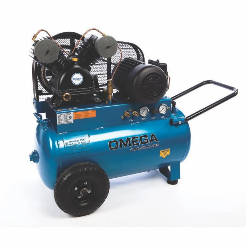Omega Contractor Series - Electric Belt Driven Oil Lube