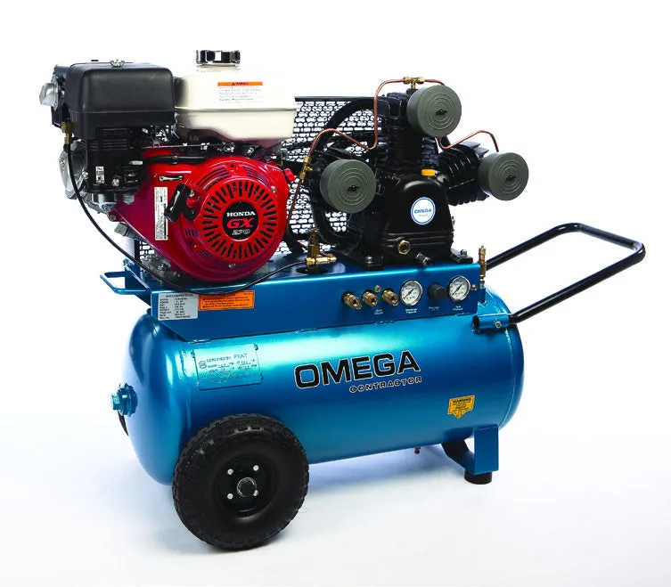 Omega Contractor Series - Gas Belt Driven Oil Lube