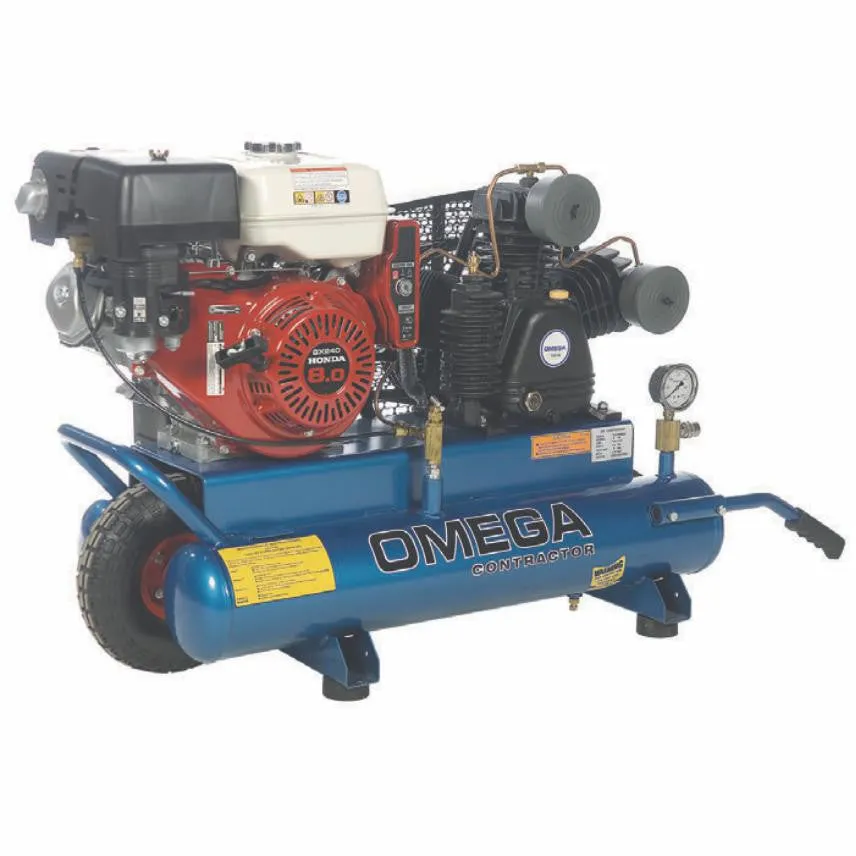 Omega Contractor Series - Gas Belt Driven Oil Lube