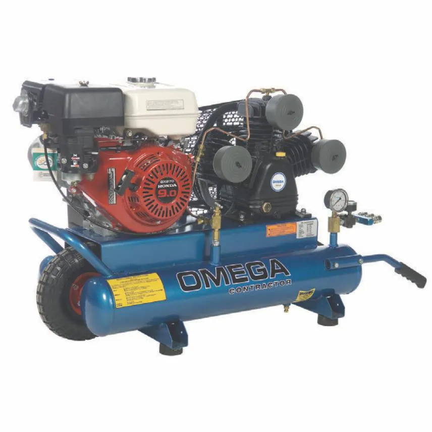 Omega Contractor Series - Gas Belt Driven Oil Lube