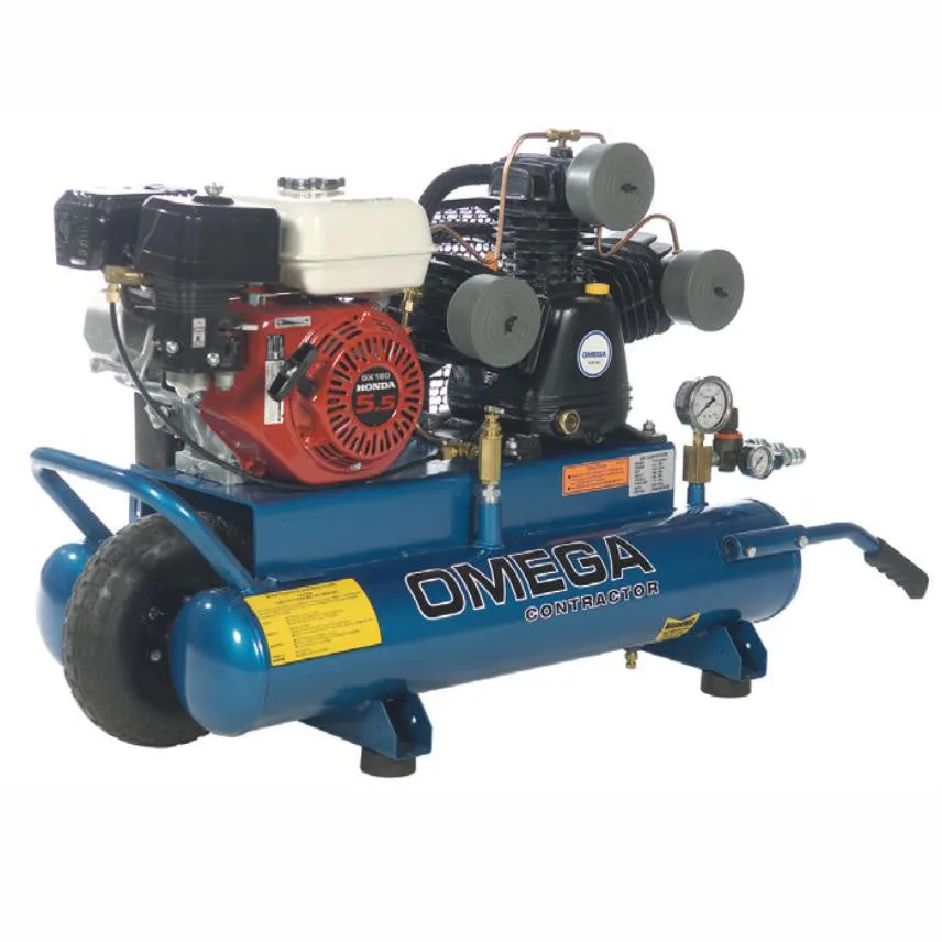 Omega Contractor Series - Gas Belt Driven Oil Lube