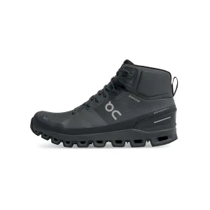 On Mens Cloudrock Waterproof Shoes 'Rock/Eclipse'