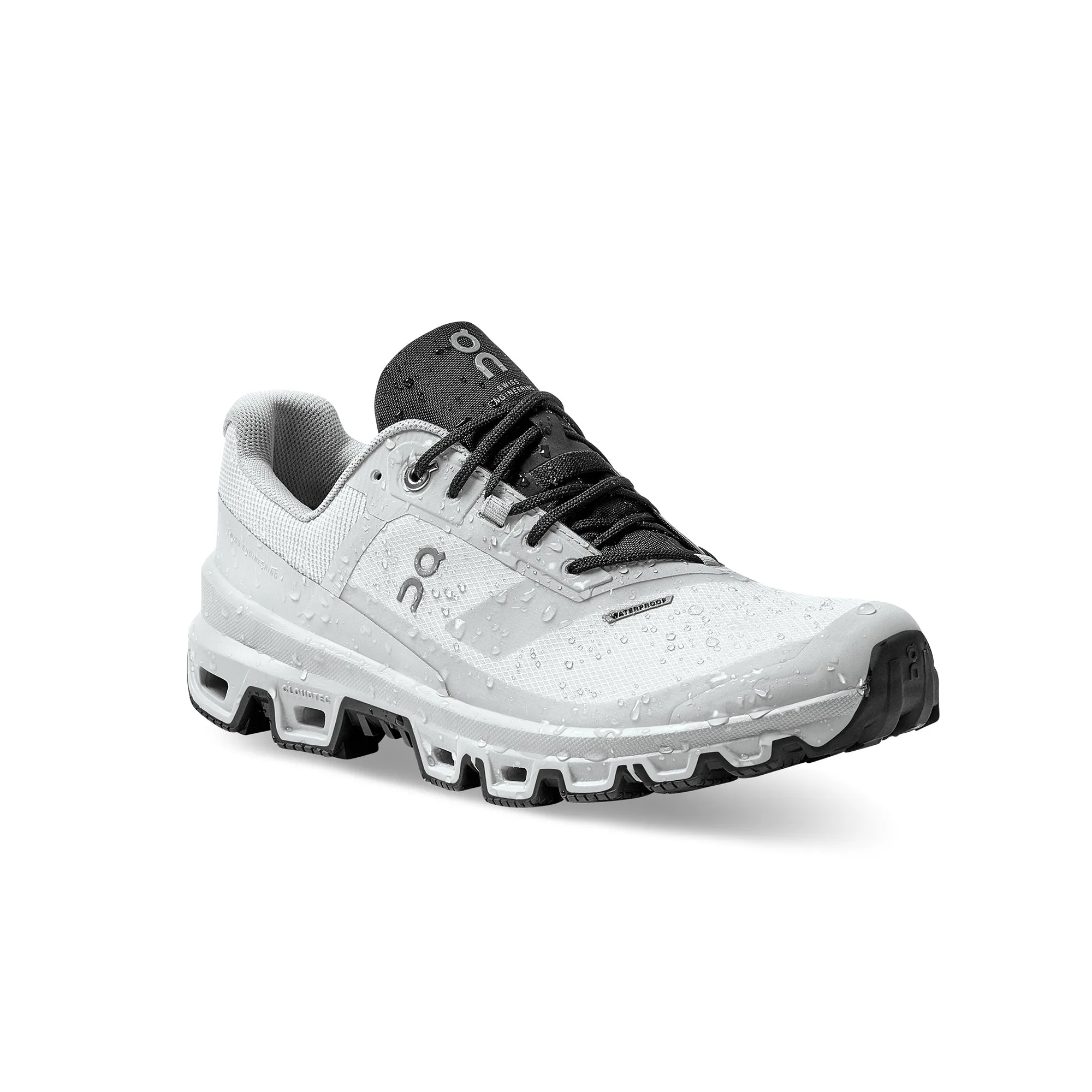 On Womens Cloudventure Waterproof Shoes 'Glacier/Black'