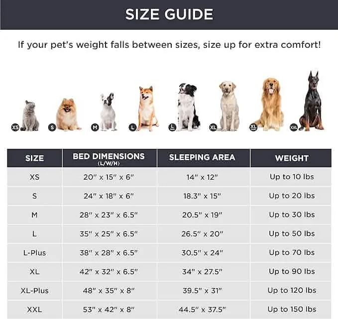Orthopedic Flannel Dog Sofa