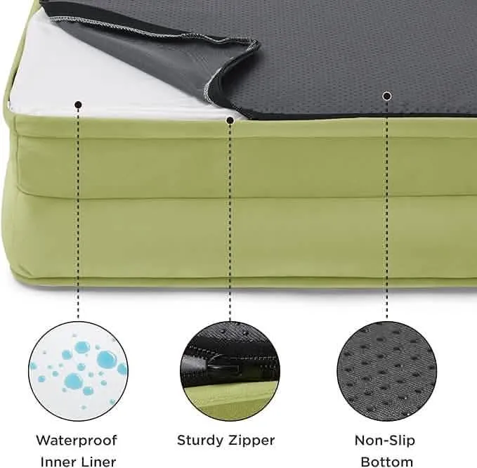 Orthopedic Flannel Dog Sofa