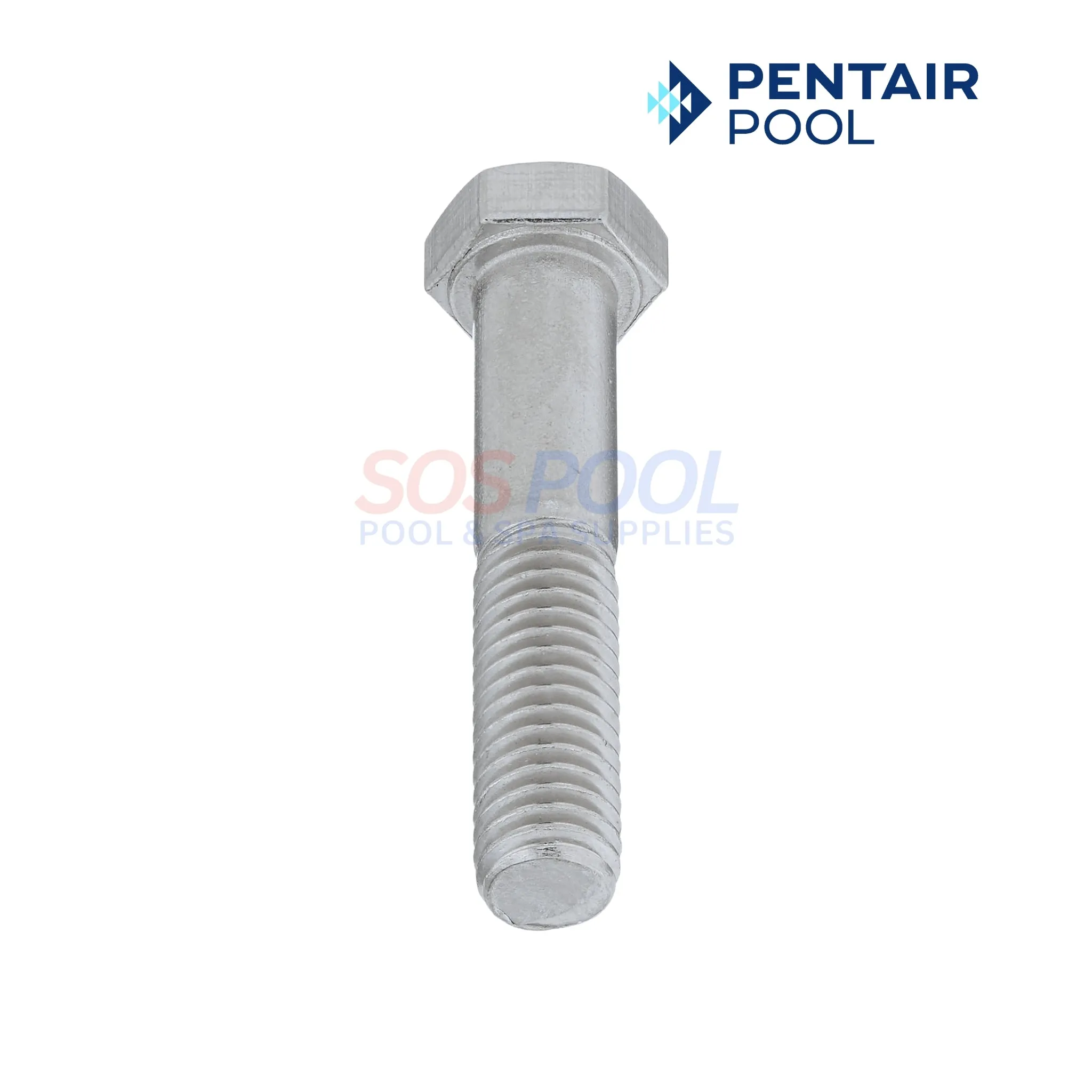 Pentair Bolt For WhisperFlo and Intelliflo | Hex Cap | 3/8-16" x 2" | 070431