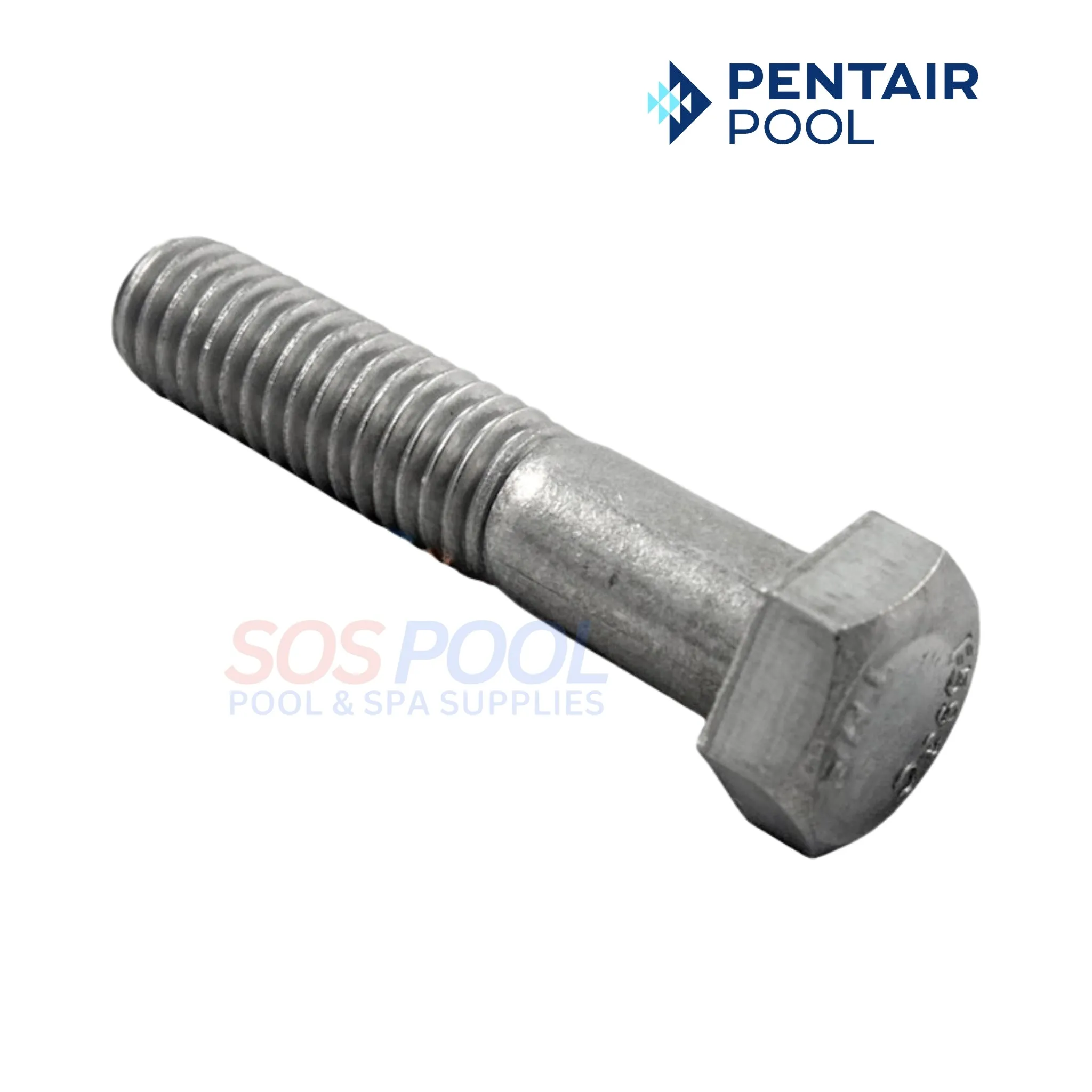 Pentair Bolt For WhisperFlo and Intelliflo | Hex Cap | 3/8-16" x 2" | 070431