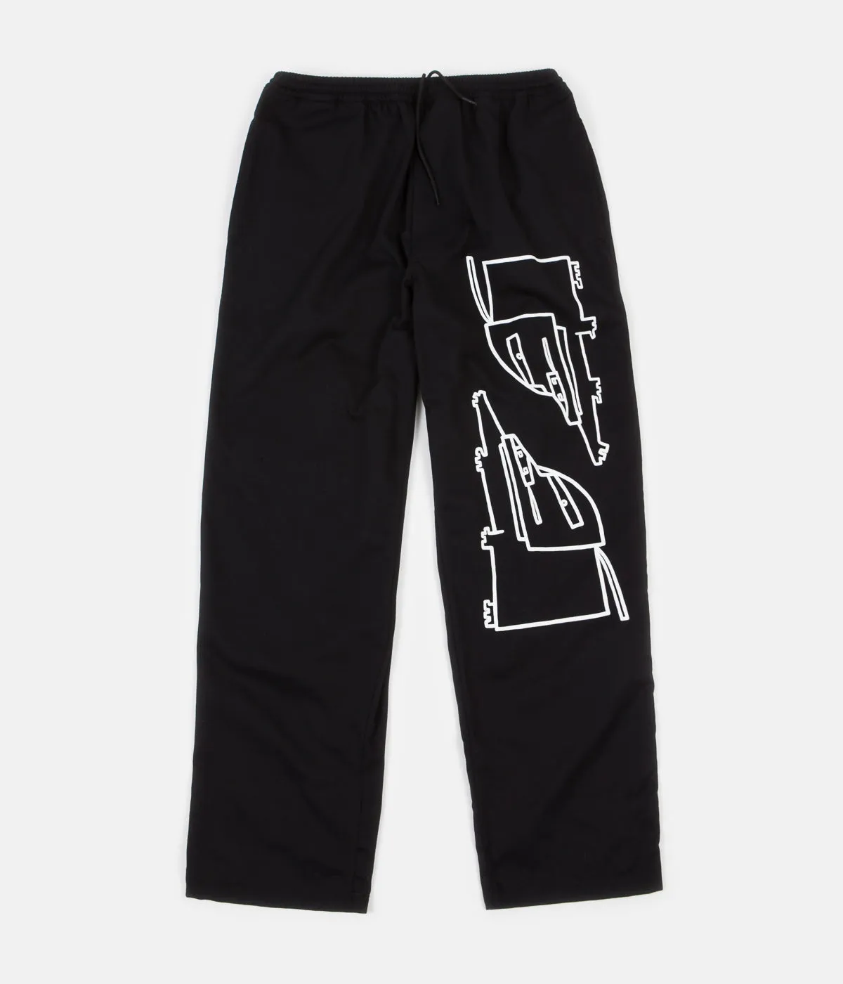 Polar Dane Dogs Surf Pants - Black