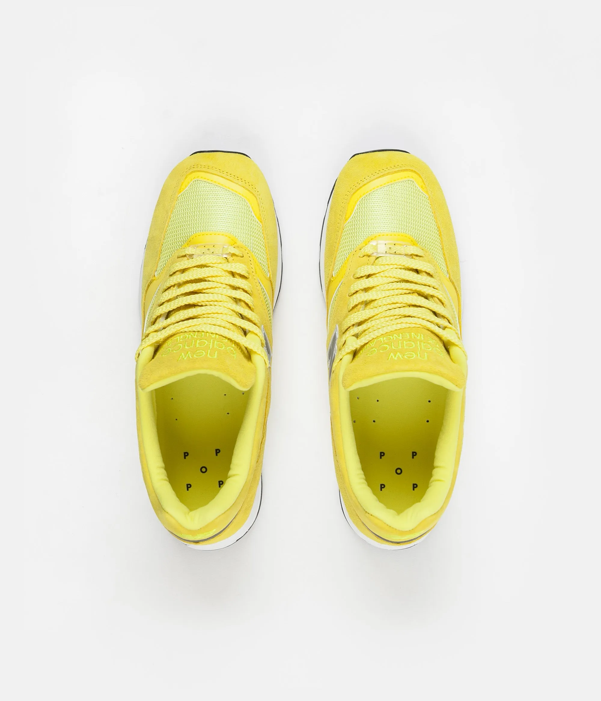 Pop Trading Company x New Balance M1500 Shoes - Electric Yellow