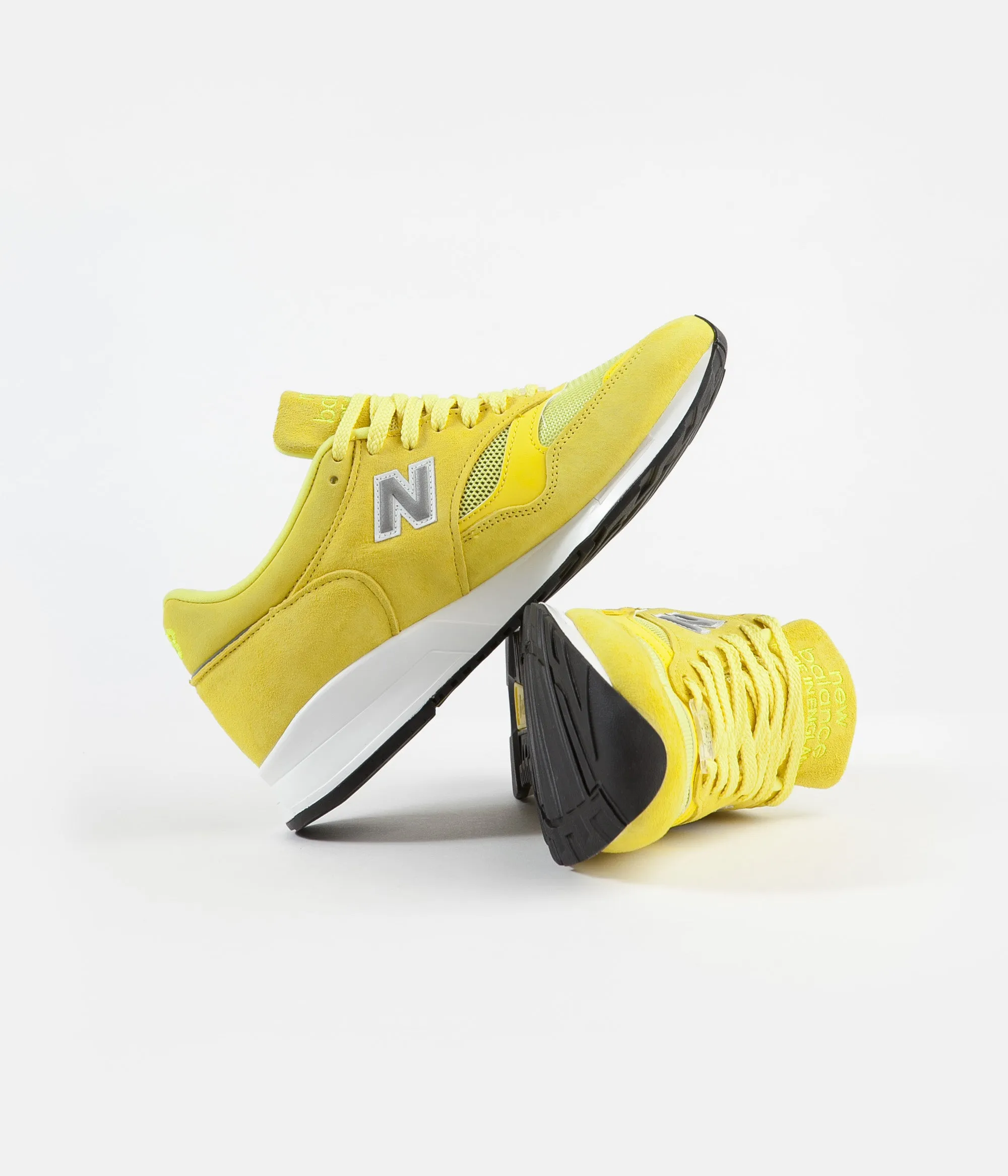 Pop Trading Company x New Balance M1500 Shoes - Electric Yellow