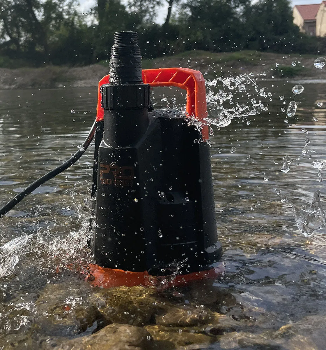 Prostormer 1HP 3430GPH Submersible Utility Water Pump
