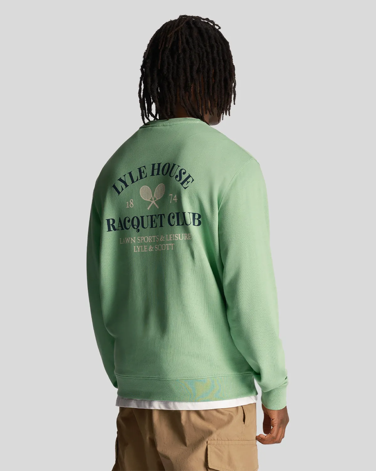 Racquet Club Graphic Sweatshirt