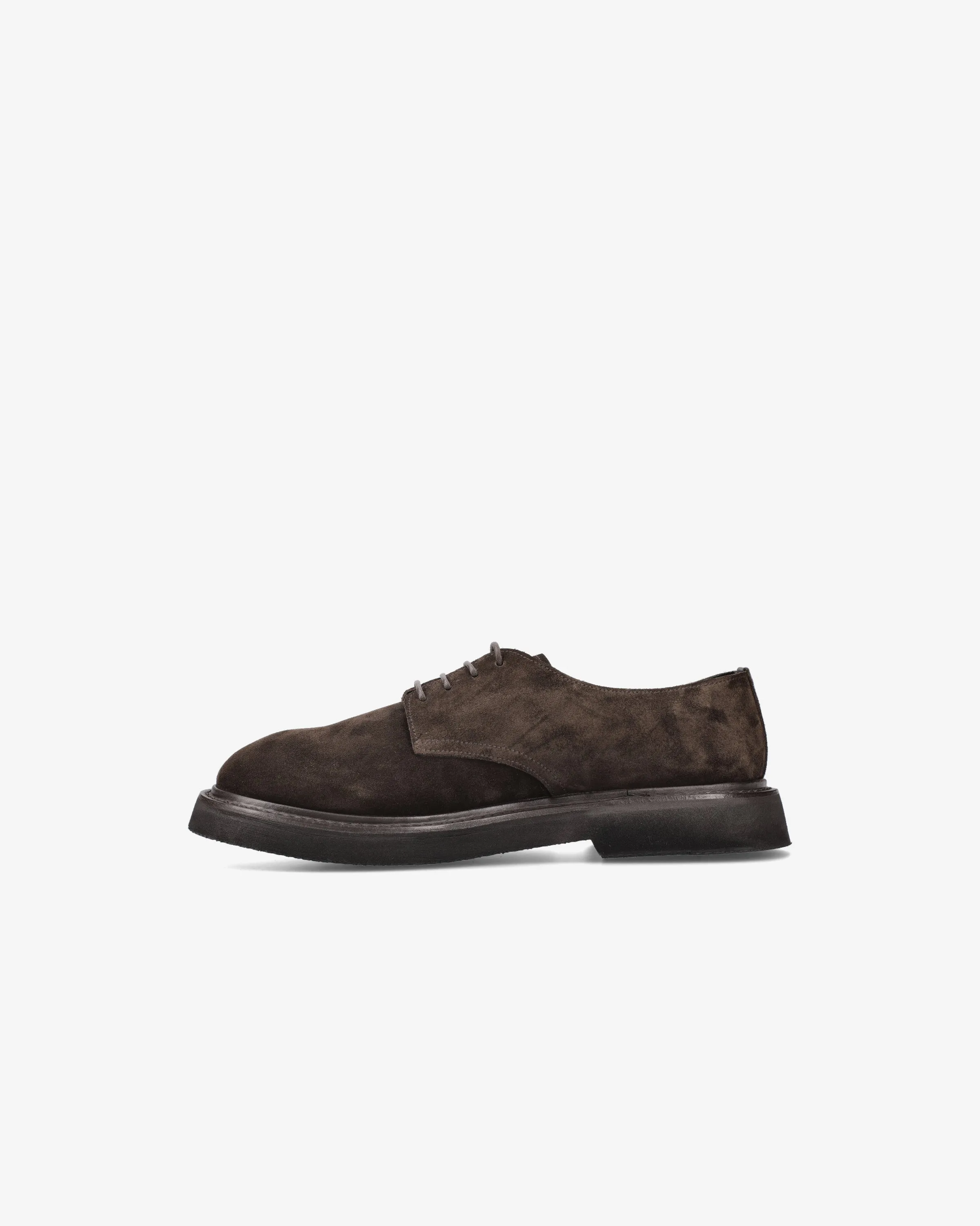 Rain suede lace-up shoes