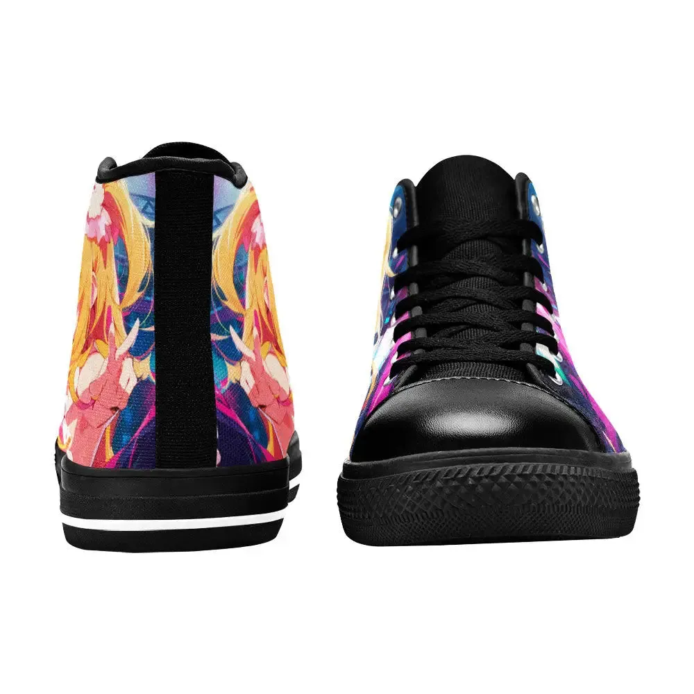 Ruby Hoshino Oshi no Ko Shoes High Tops Sneakers for Kids and Adults