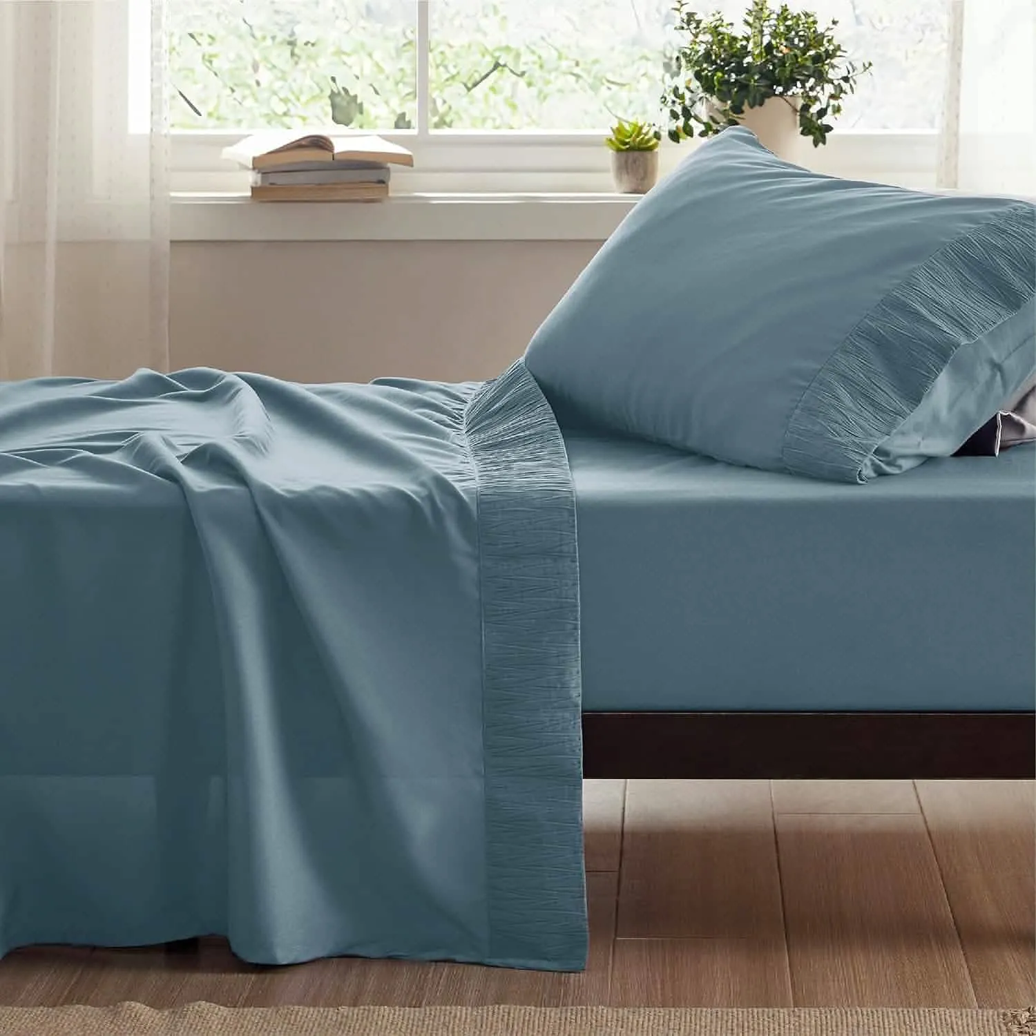 Ruched Sheet Set-2