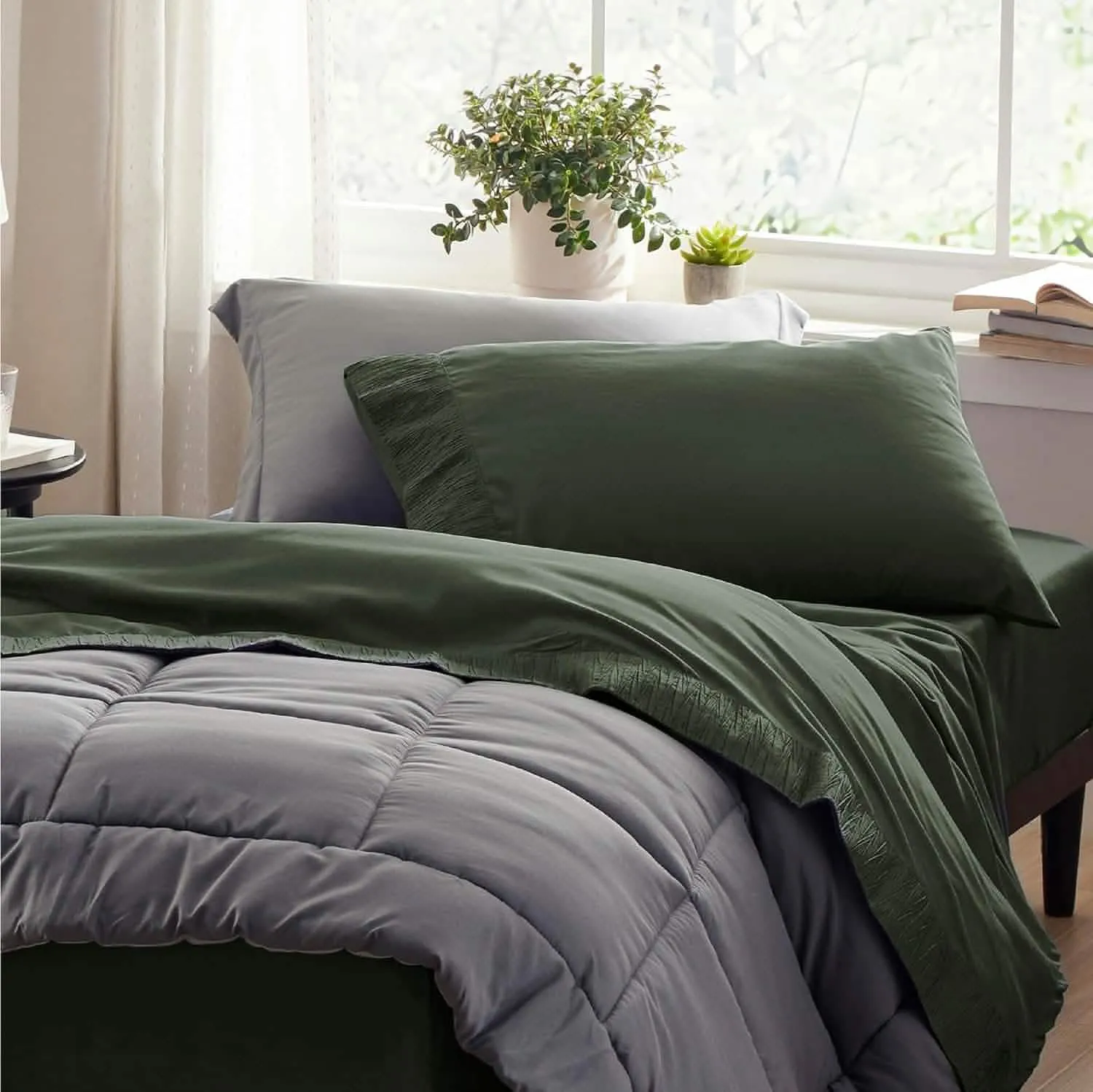 Ruched Sheet Set-2