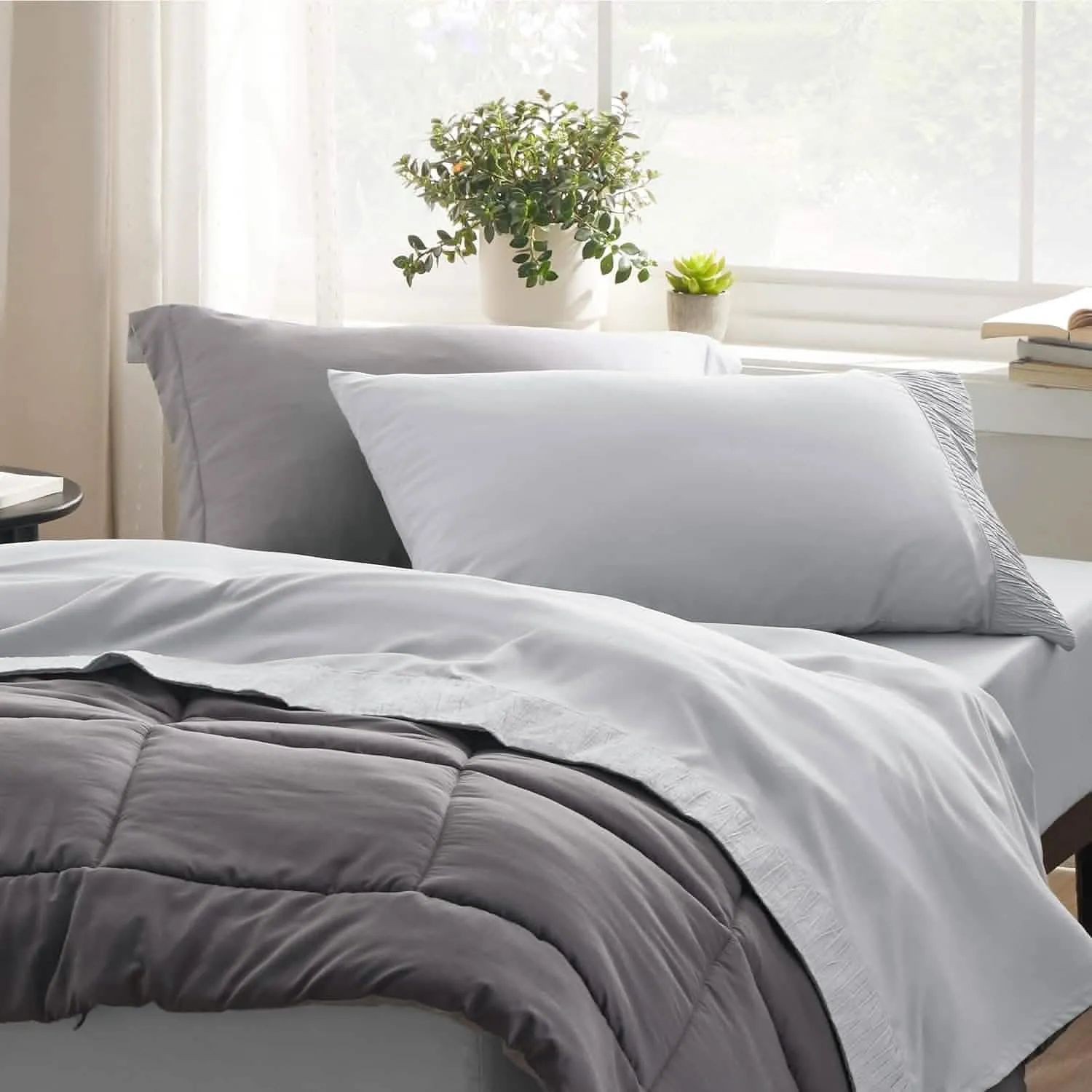 Ruched Sheet Set-2