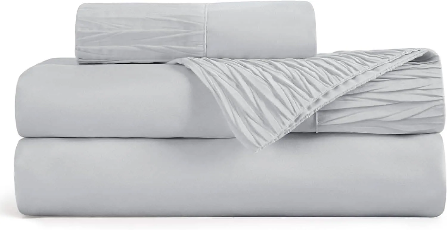Ruched Sheet Set-2