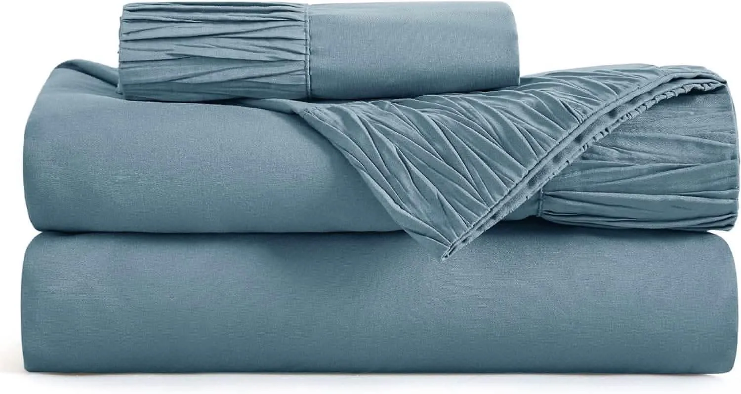 Ruched Sheet Set-2