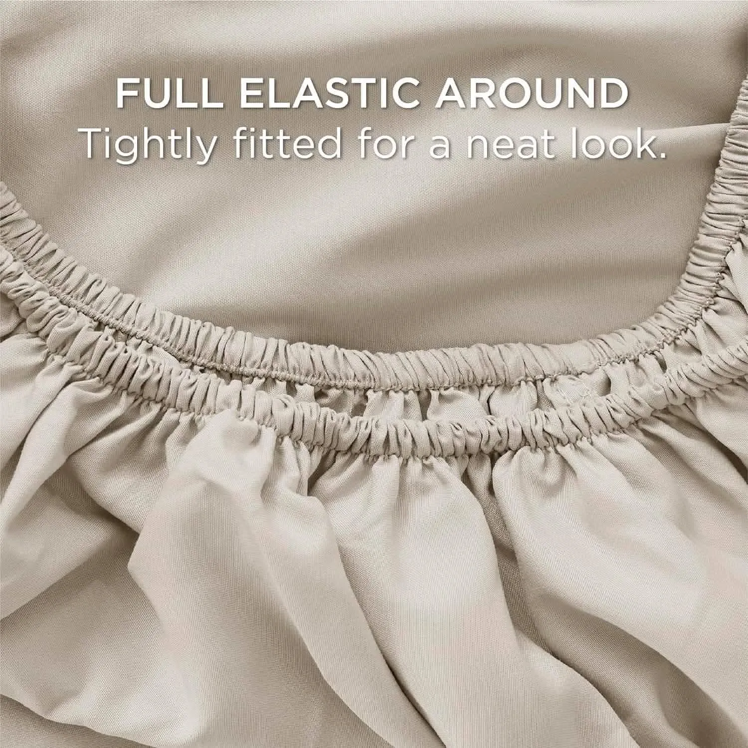Ruched Sheet Set-2