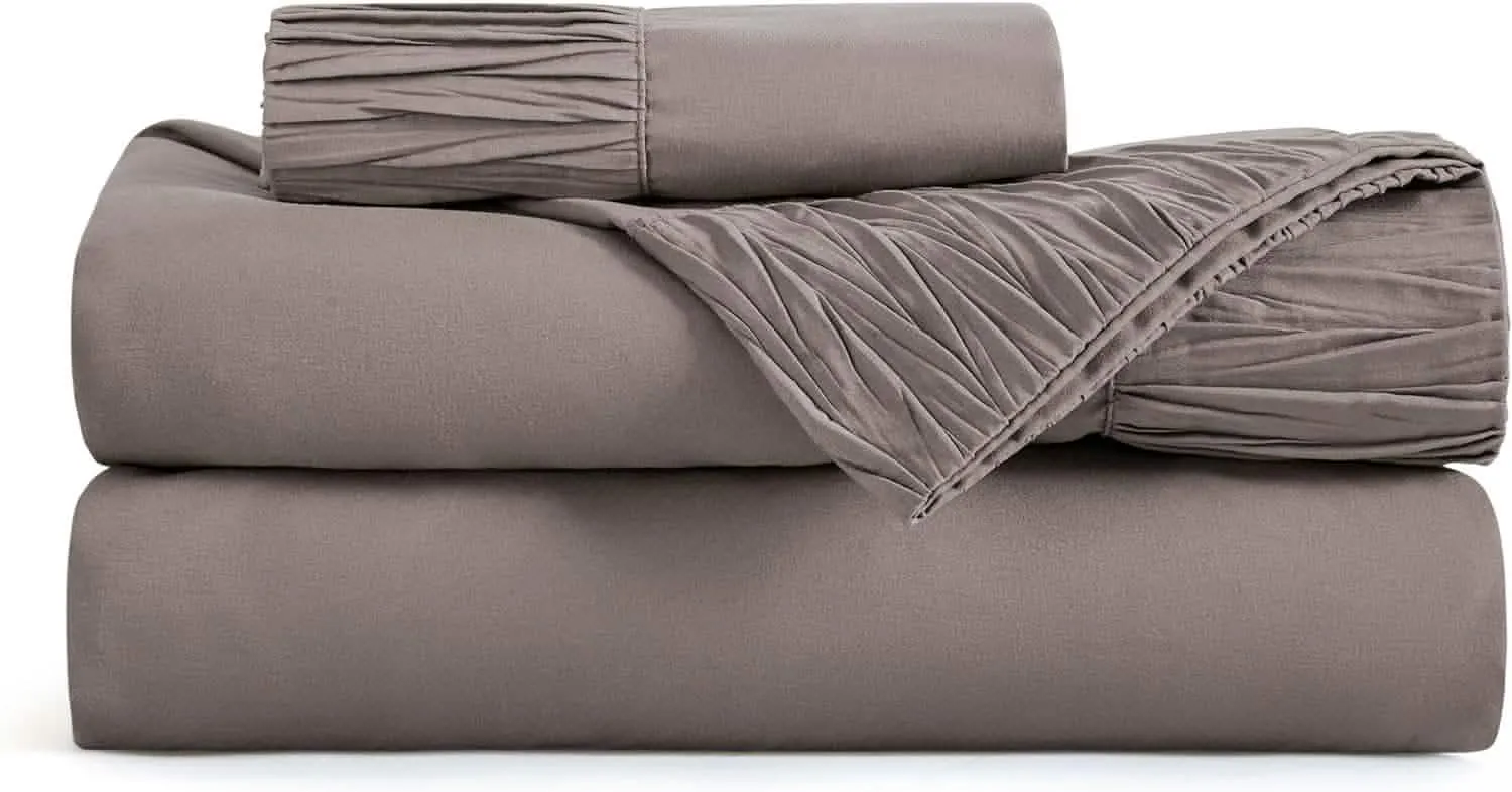 Ruched Sheet Set-2