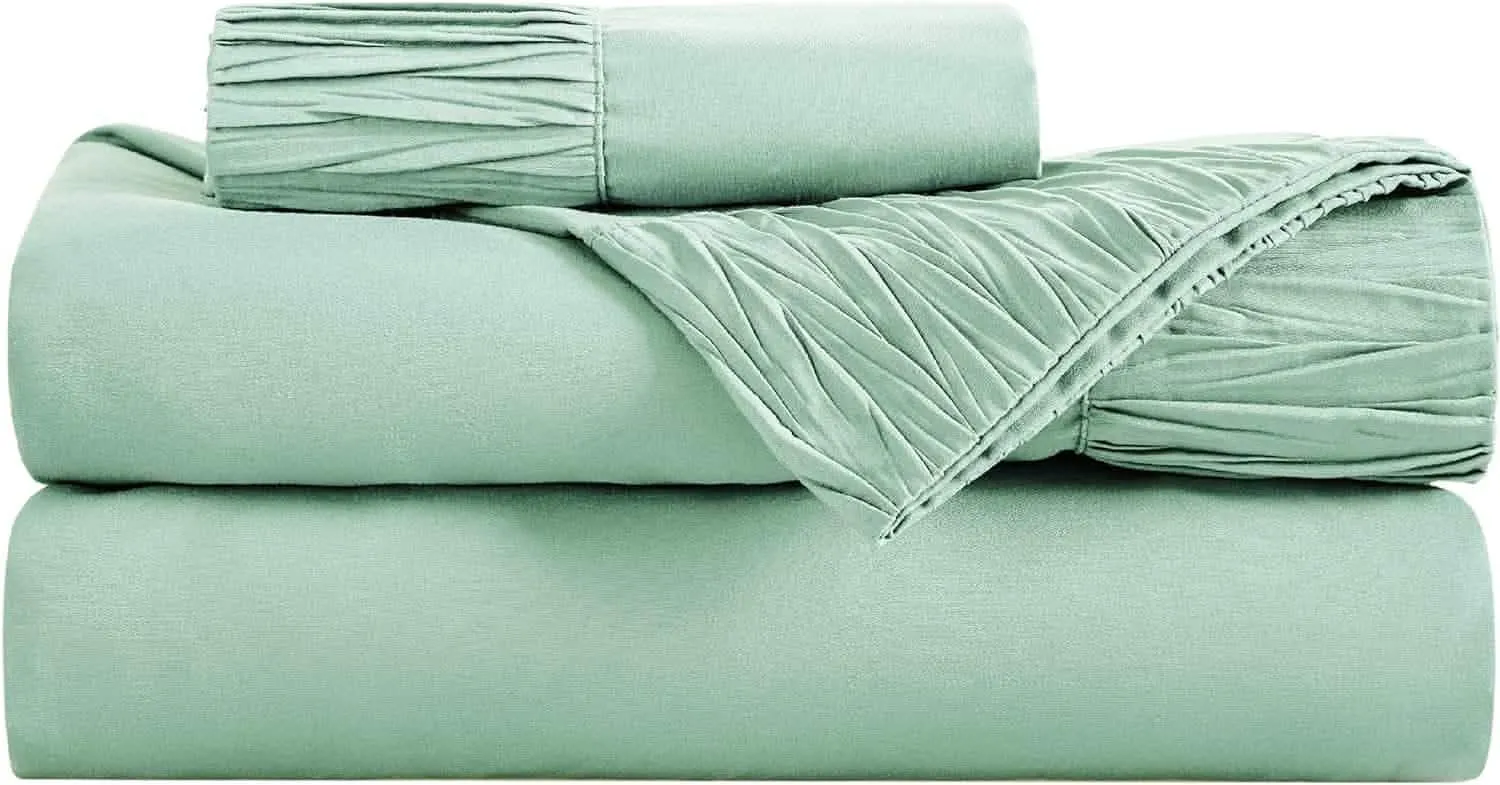 Ruched Sheet Set-2