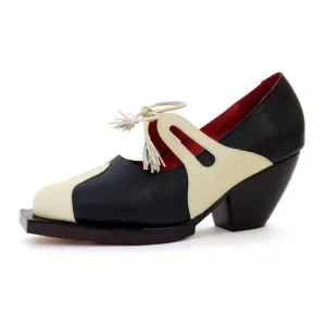 Ruth - Black/ivory