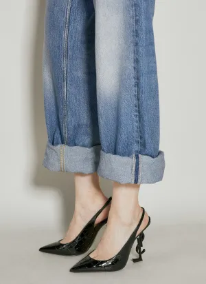 Saint Laurent Opyum Slingback Pumps