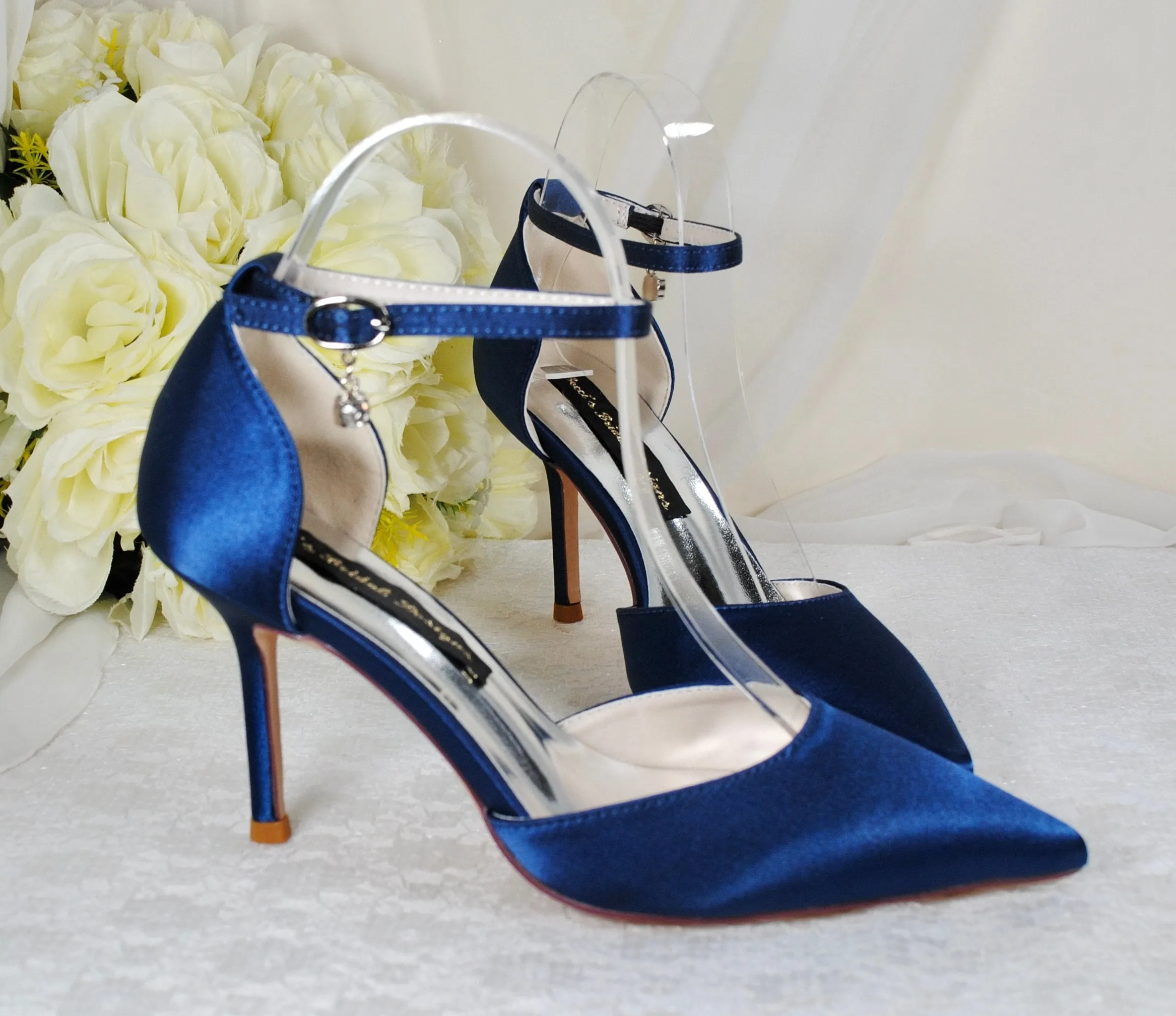 Satin Wedding Sandals | Custom Colours