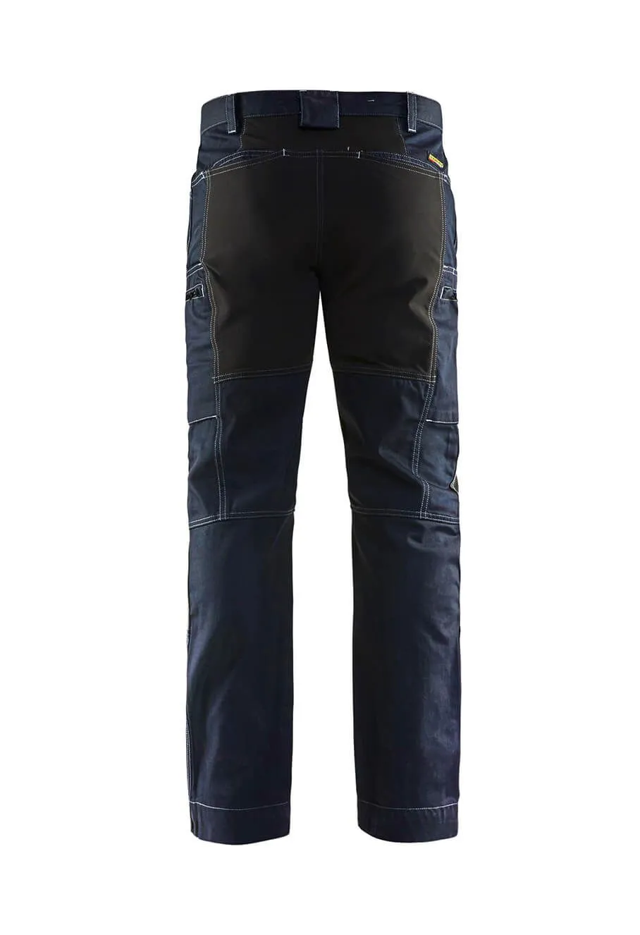 Service&#x20;Trousers&#x20;Stretch&#x20;1459&#x20;Marineblauw&#x2F;Zwart&#x20;-&#x20;Bl&#xE5;kl&#xE4;der
