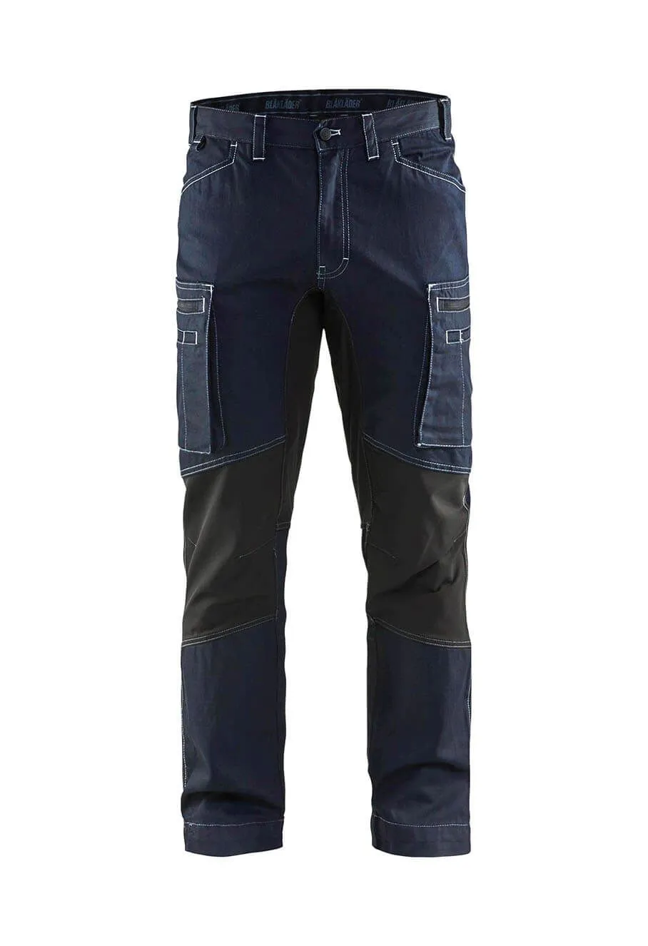 Service&#x20;Trousers&#x20;Stretch&#x20;1459&#x20;Marineblauw&#x2F;Zwart&#x20;-&#x20;Bl&#xE5;kl&#xE4;der