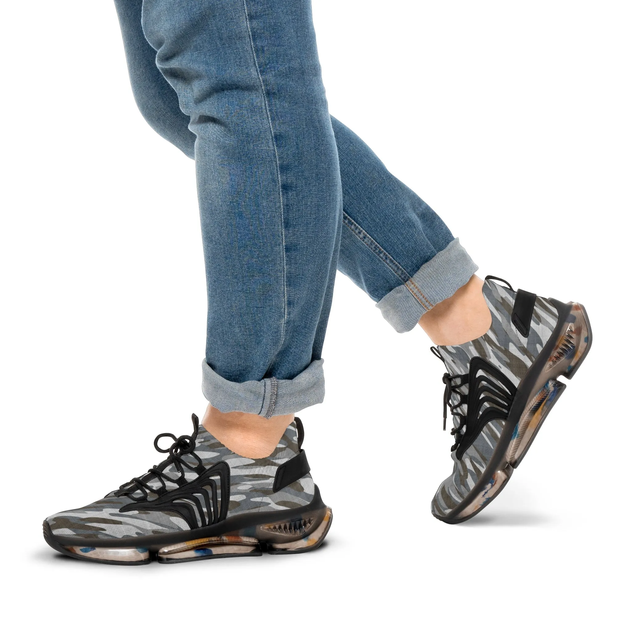 Sneakers Men's Mesh camo by Mariu del Campo.