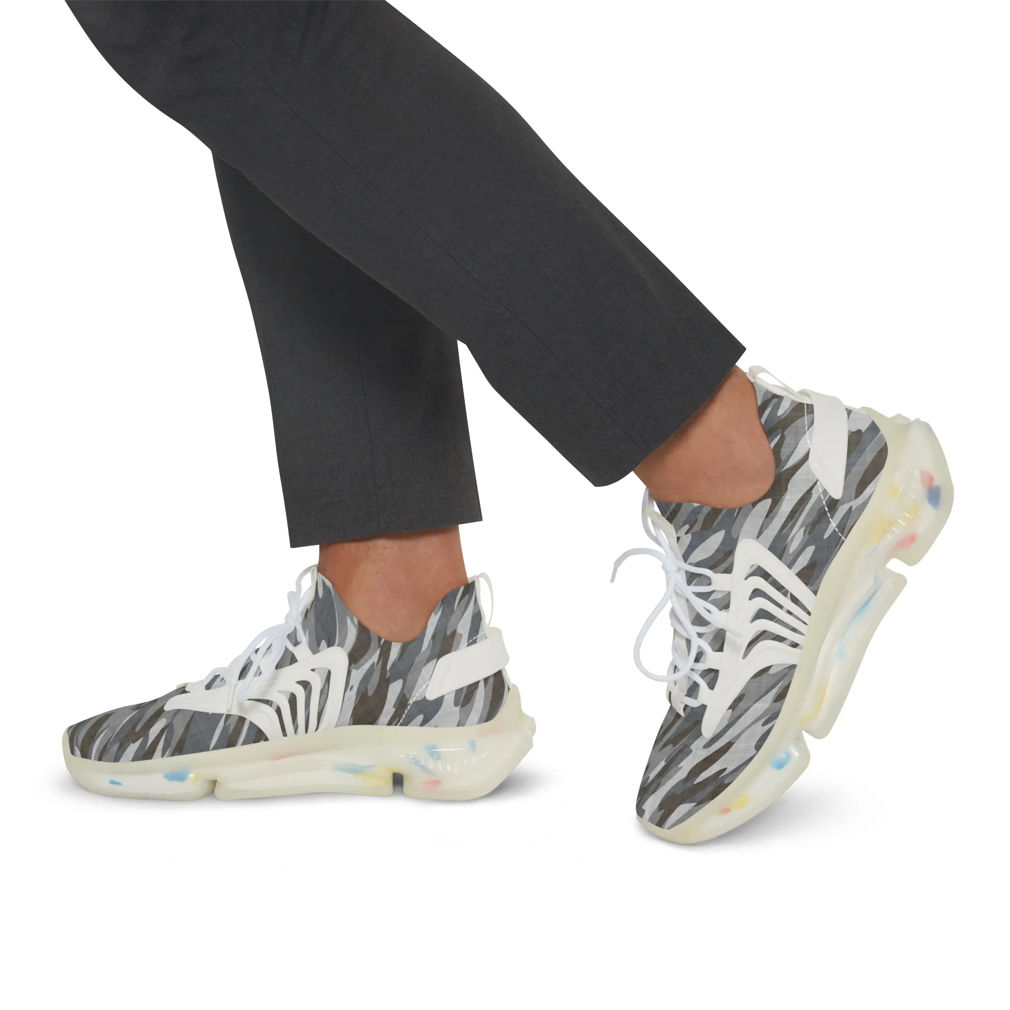 Sneakers Men's Mesh camo by Mariu del Campo.
