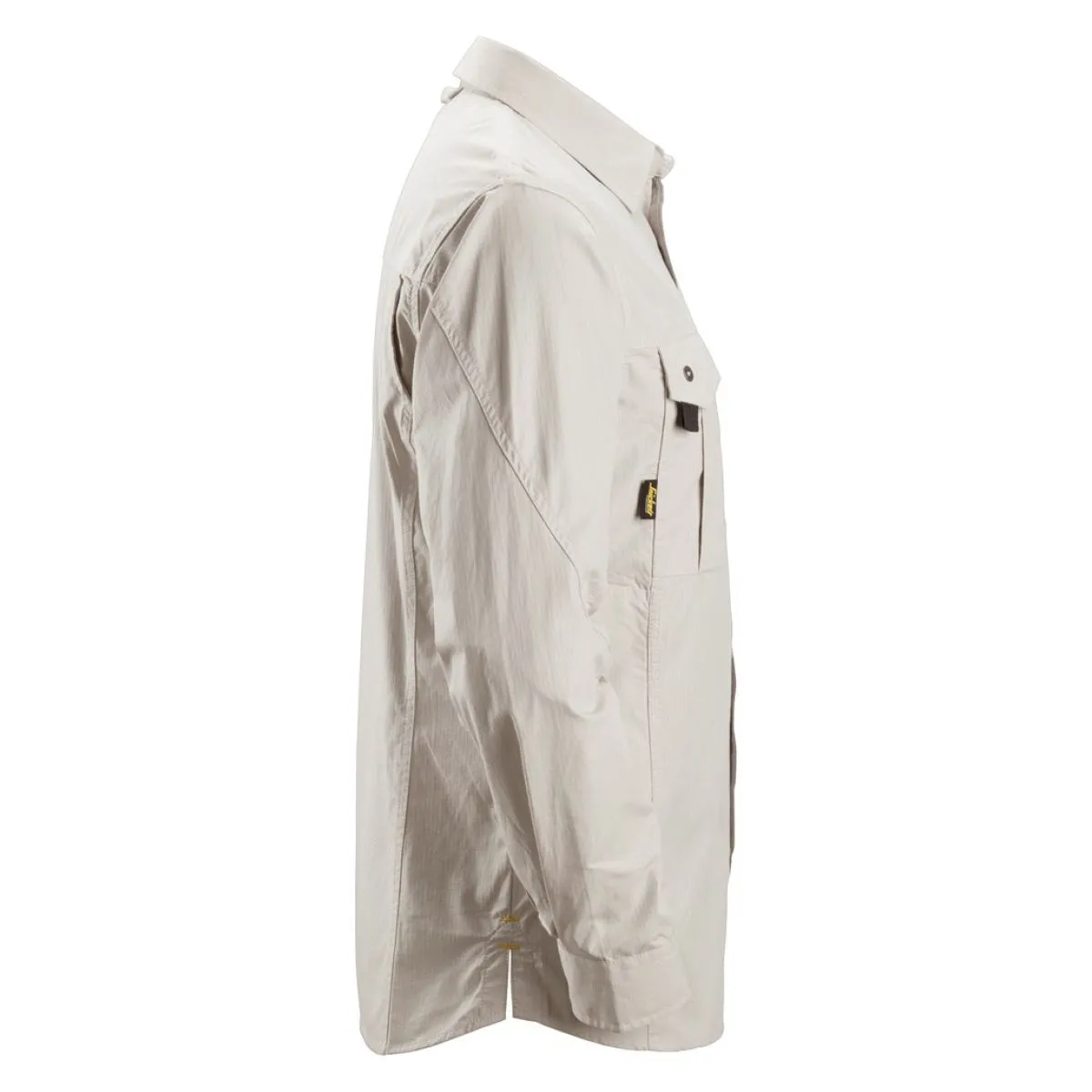 Snickers&#x20;8508&#x20;Rip&#x20;Stop&#x20;Shirt&#x20;l&#x2F;s&#x20;-&#x20;Aluminium&#x20;Grey