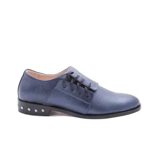 Solid Derby Metallic Blue