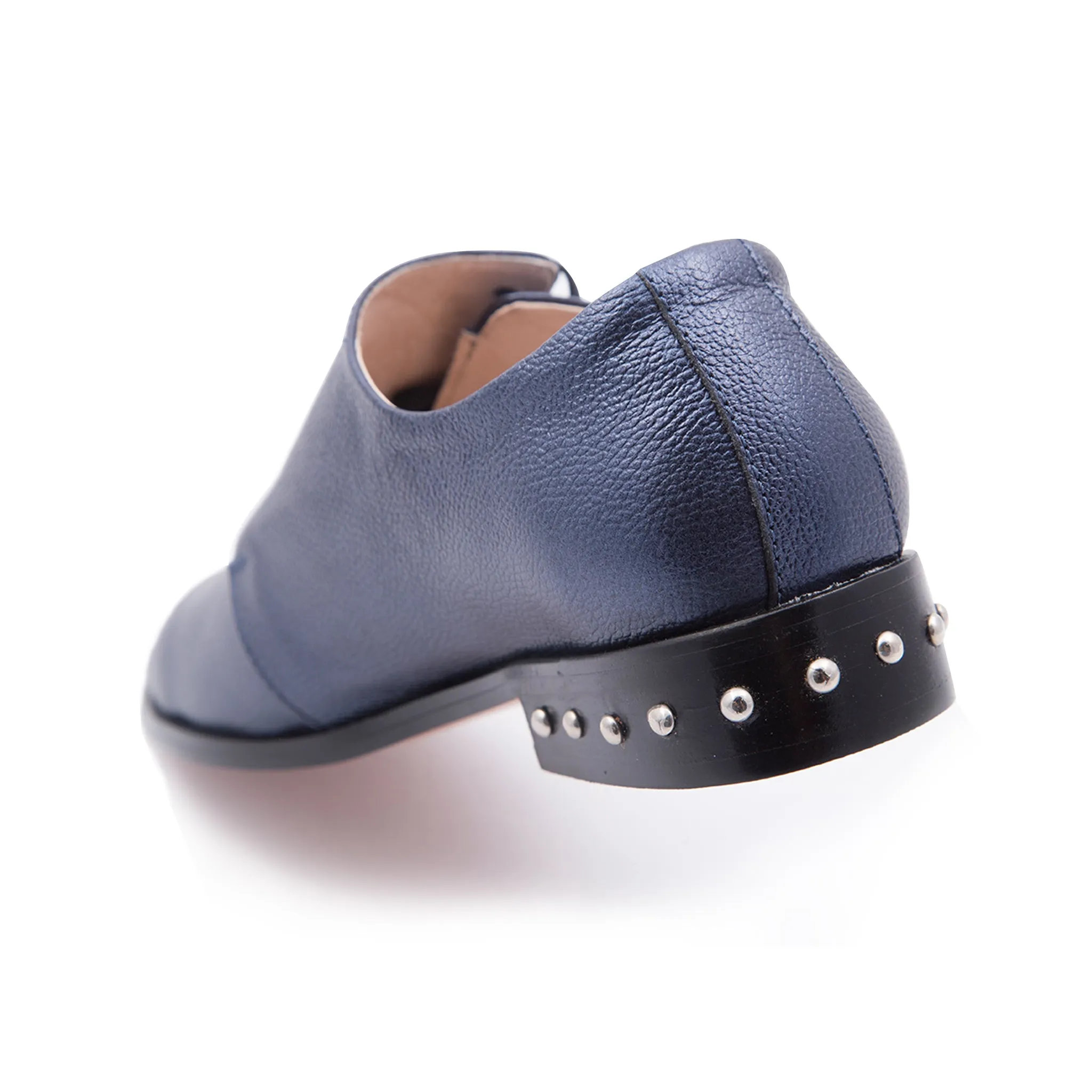 Solid Derby Metallic Blue