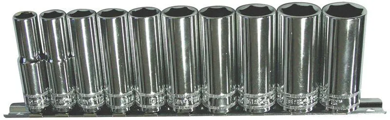 SP&#x20;Tools&#x20;SP20140&#x20;1&#x2F;4&#x27;&#x27;Dr&#x20;Deep&#x20;Socket&#x20;Rail&#x20;10pc&#x20;Metric&#x20;-&#x20;12pt