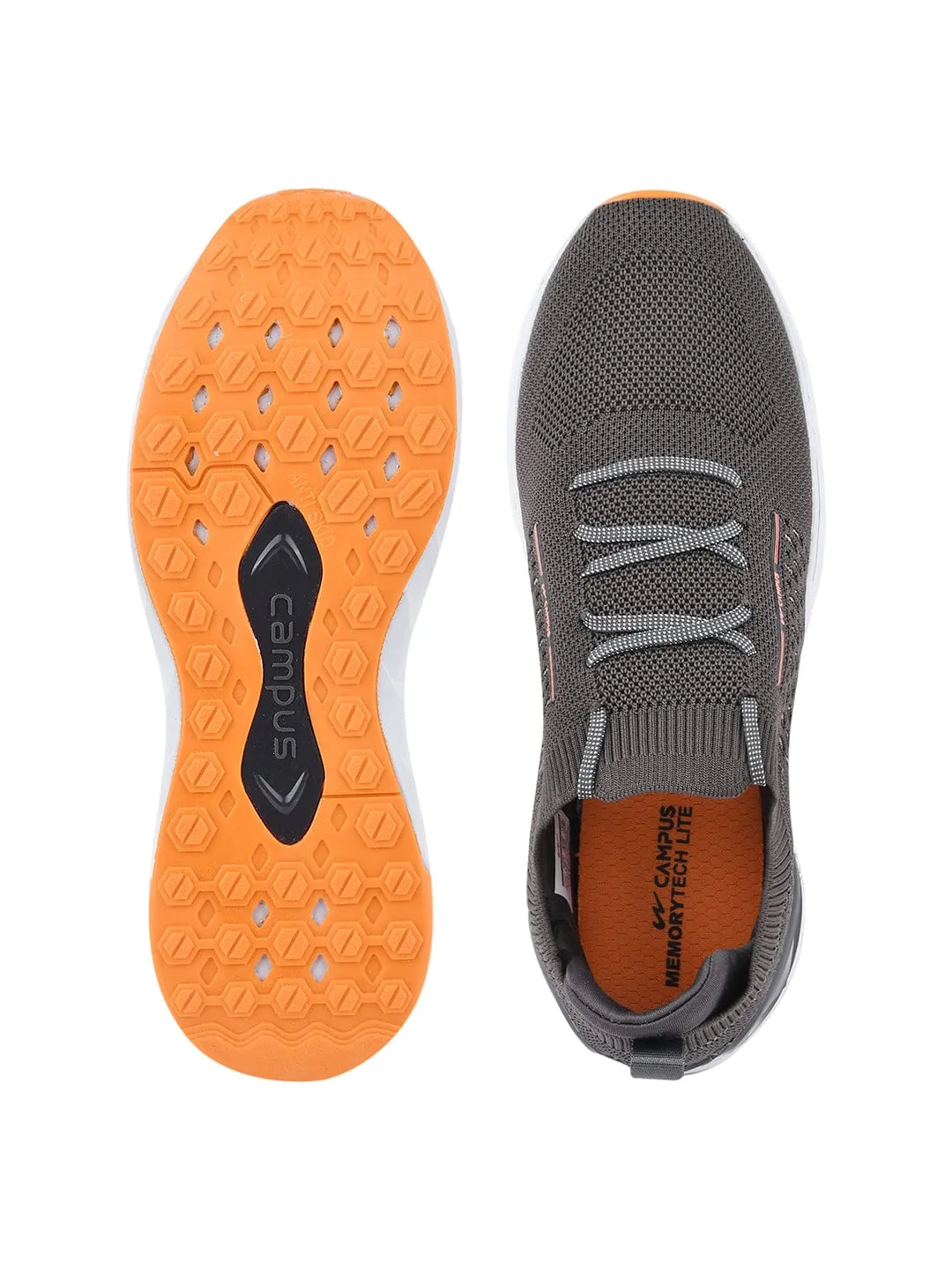 STREET-RUN Grey Men's Running Shoes