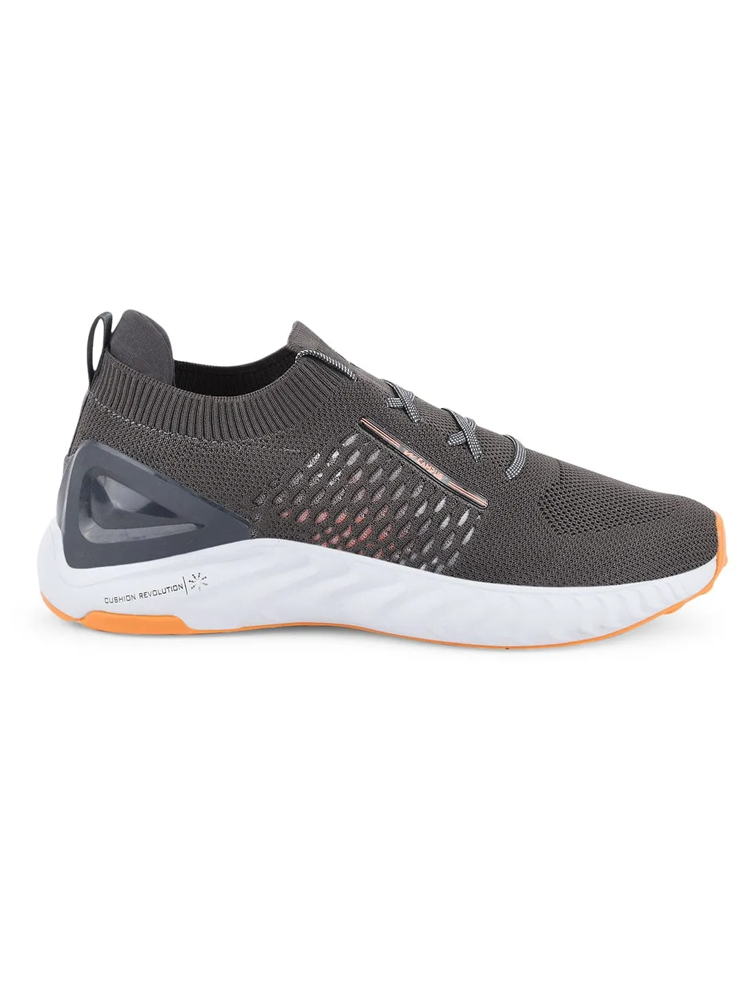 STREET-RUN Grey Men's Running Shoes