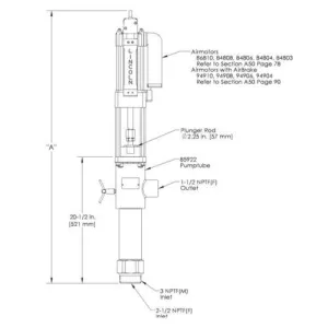 Stub Pump (3:1)