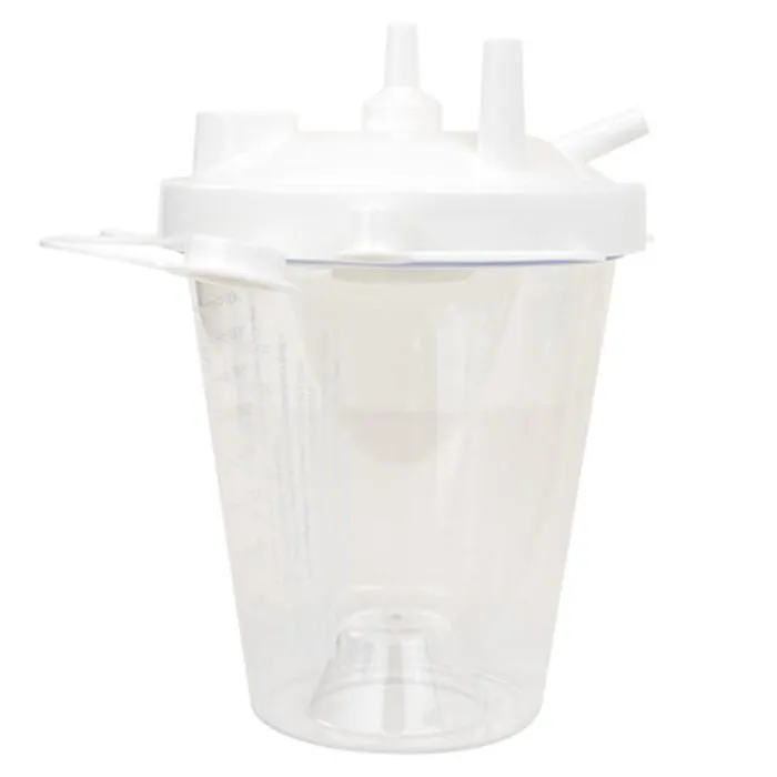 Suction Canister 800 cc Capcity, Hi Flow with Float Valve Shutoff