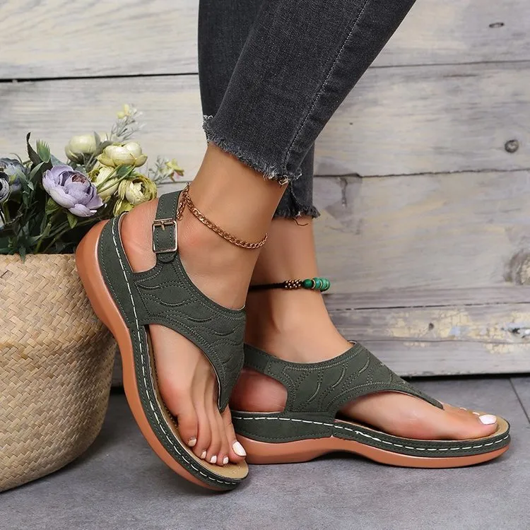 Summer Beach Flip Flops For Women Clip Toe Ladies Shoes