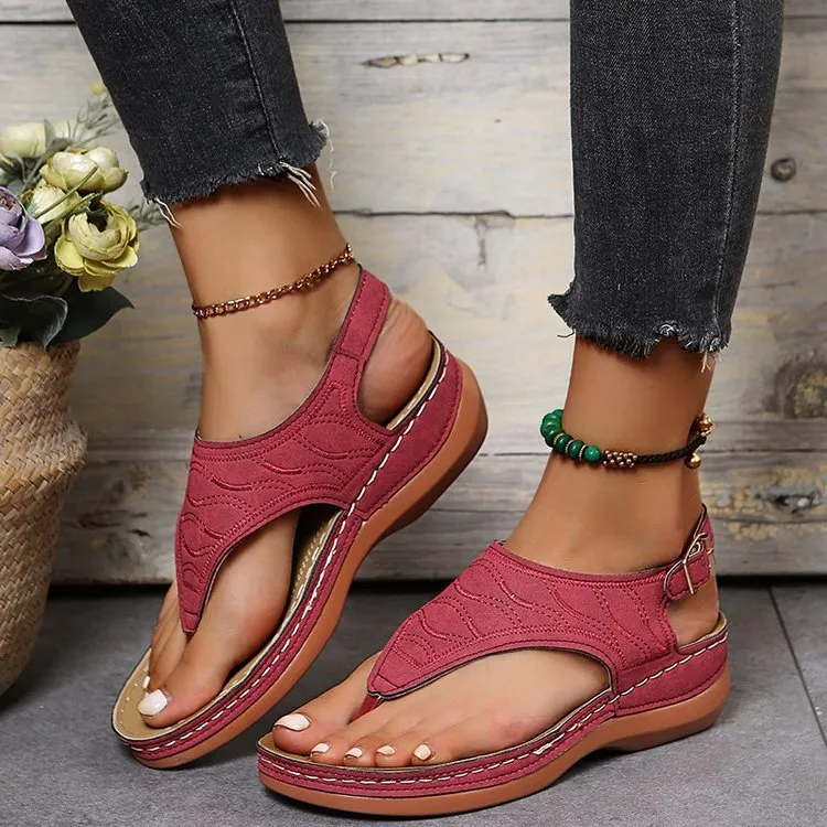 Summer Beach Flip Flops For Women Clip Toe Ladies Shoes